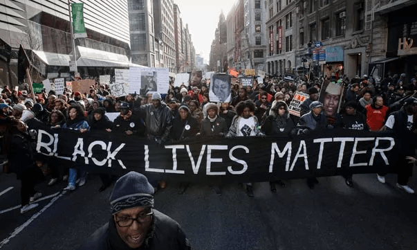 black lives matter marchers