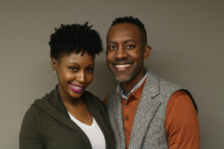 Fatimah Barker and Jabari Sims. 