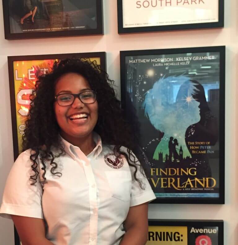 Alaila, a junior at AF University Prep