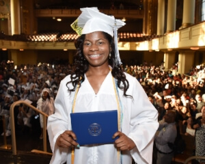 Ryana at AF Amistad High Graduation. 