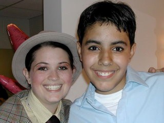 Heather and Frankie in Guys and Dolls.