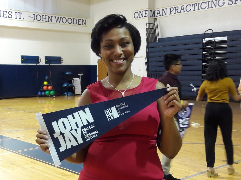 “As one of the first in my family to go to college, I want to be an inspiration for my brothers to look up to. I will not be a negative statistic; I will be a positive one.” - Tamgy, AF University Prep High '17, John Jay College '21
