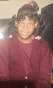 Naiema, during her childhood years in Brooklyn.