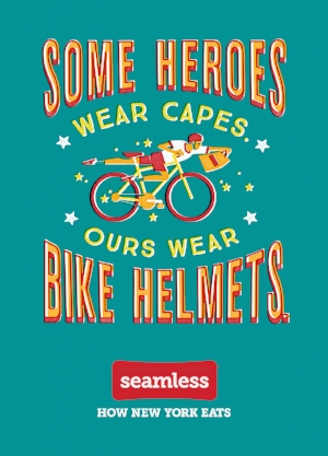 Some Heroes Wear Capes. Ours Wear Bike Helmets.