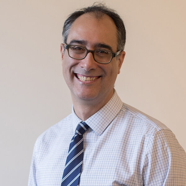 Man smiling into the camera