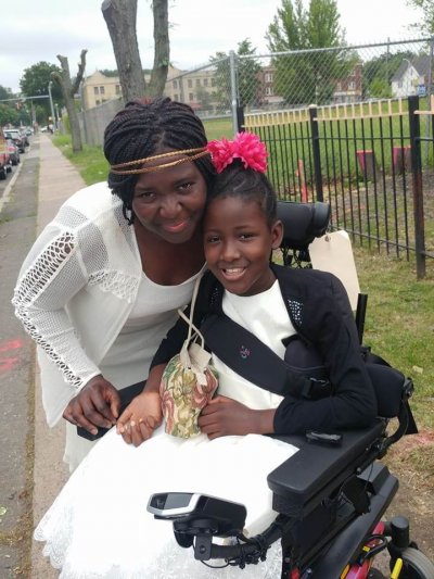 Student Shiloh and her mom Prudence