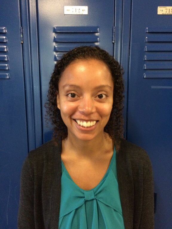 Andrea smiling