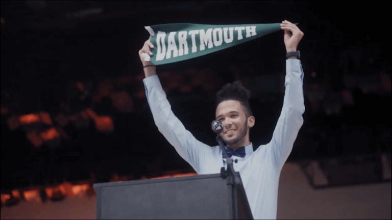 Scholar at senior signing day