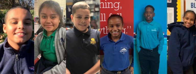 students smiling