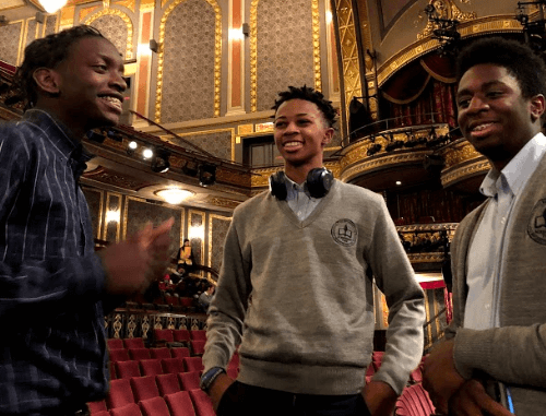 Brooklyn Student Gives His Regards to Broadway
