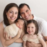 Stephanie Keenoy and Family posing for a portrait