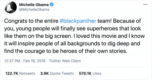 Michelle Obama Tweet